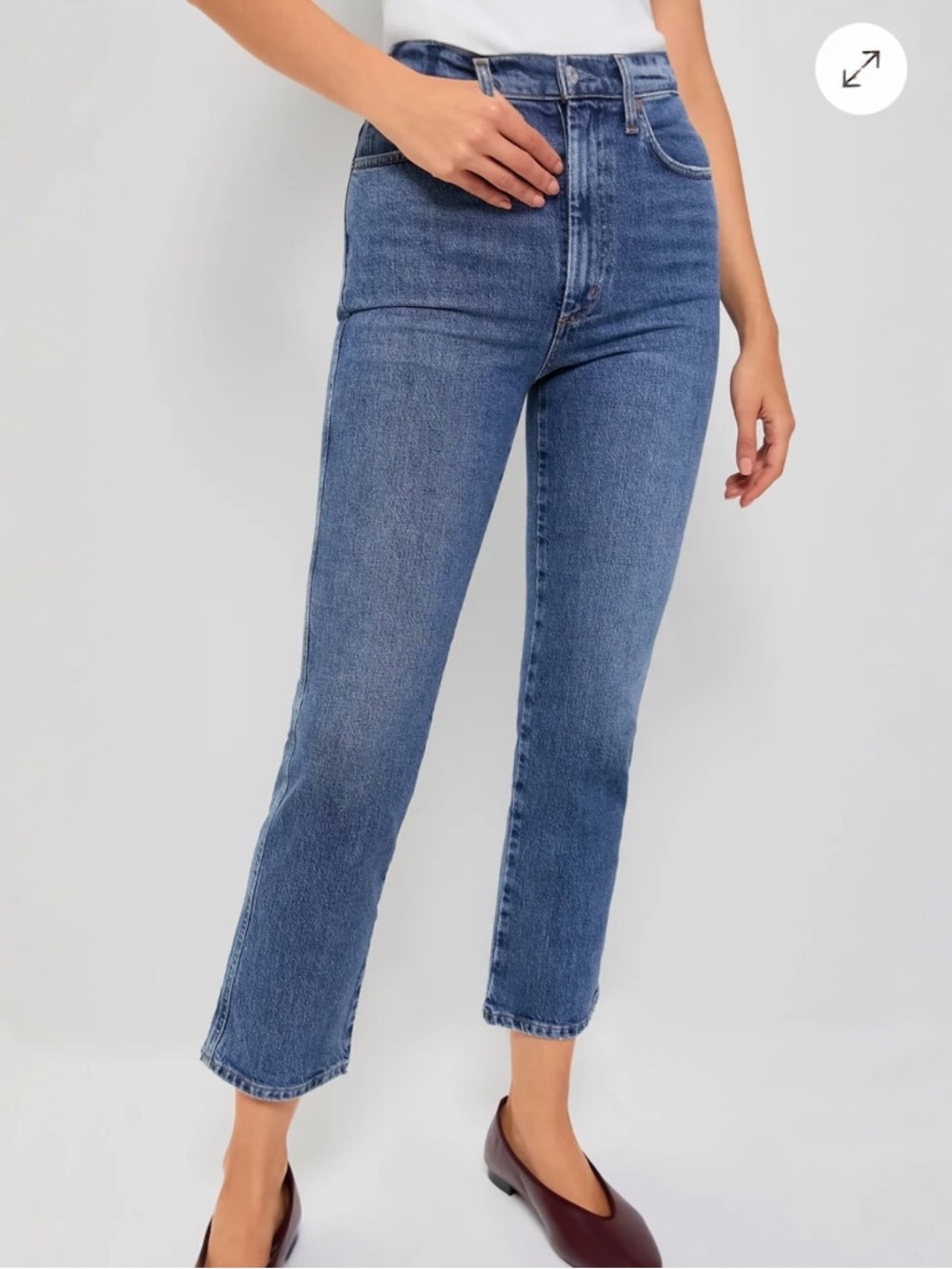 AGOLDE HEAVYWEIGHT 100% COTTON ULTRA HIGH RISE PINCH WAIST KICK FLARE JEANS 28